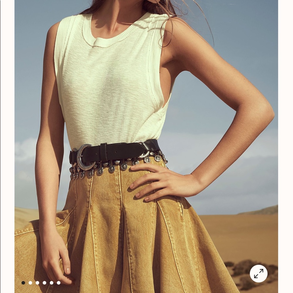 Free People Jean Skirt NWT Lived in Love